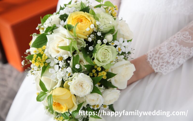 私の結婚式で使ったブーケ