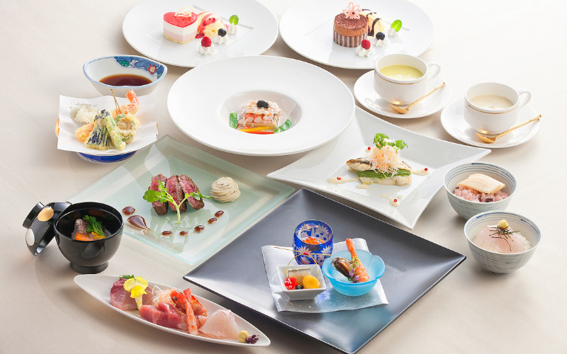 日本とフランスの和洋折衷料理