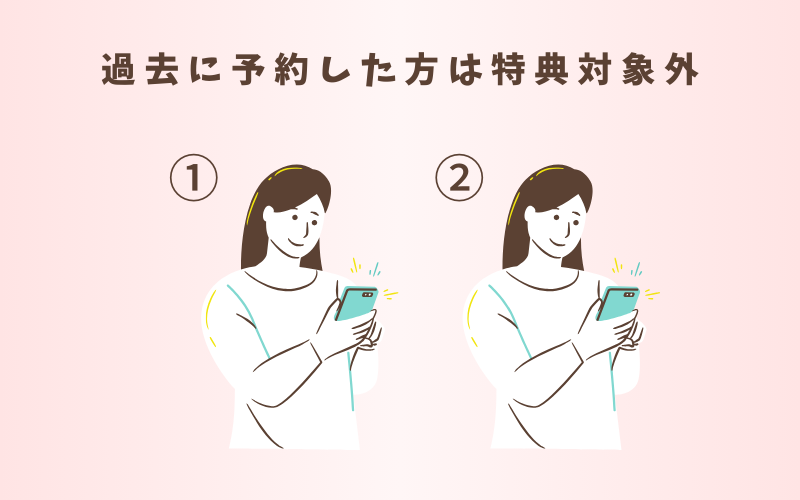 ハナユメで特典をもらうための注意点