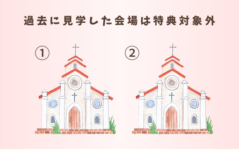 ハナユメで特典をもらうための注意点