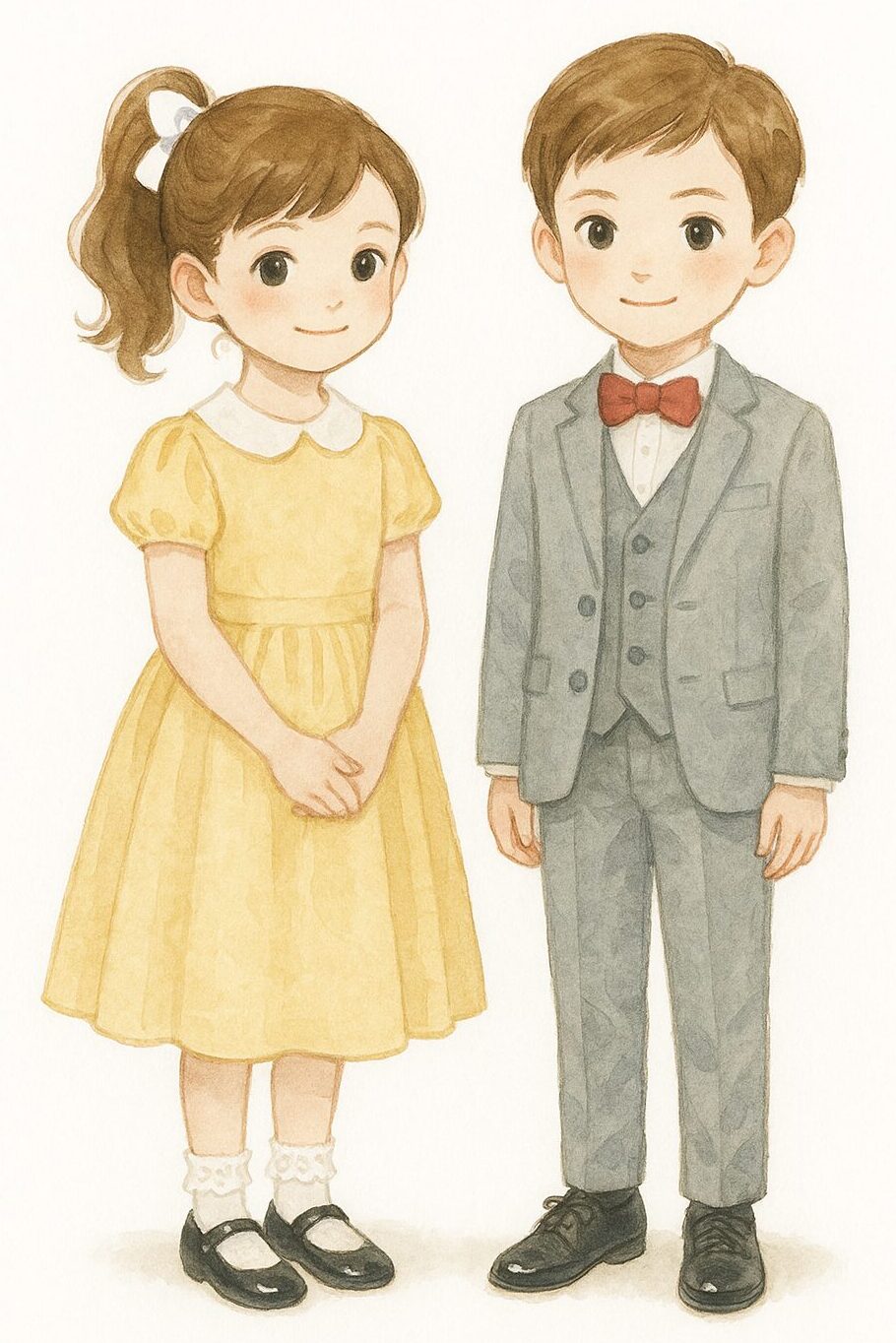 結婚式の子どもの服装