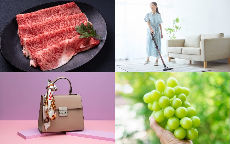 カタログギフトで選べる商品のイメージ