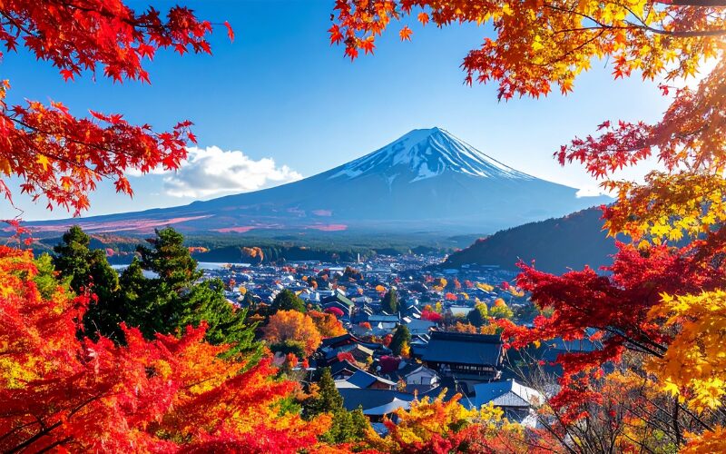 日本を旅行するイメージ