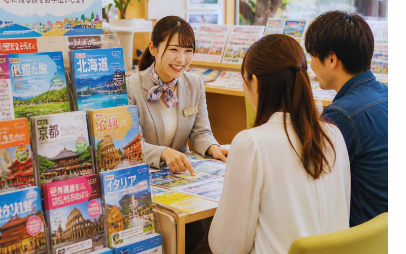 旅行代理店のイメージ